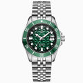 Neurest Facet Automatic Diver Watch-Luxury Geometric Dial