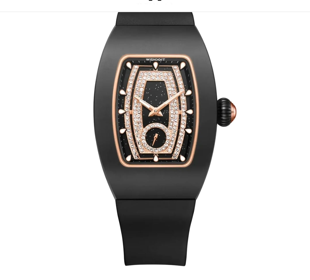 Wishdoit Celestia Ceramic Watch.- Women's Luxury Edtion