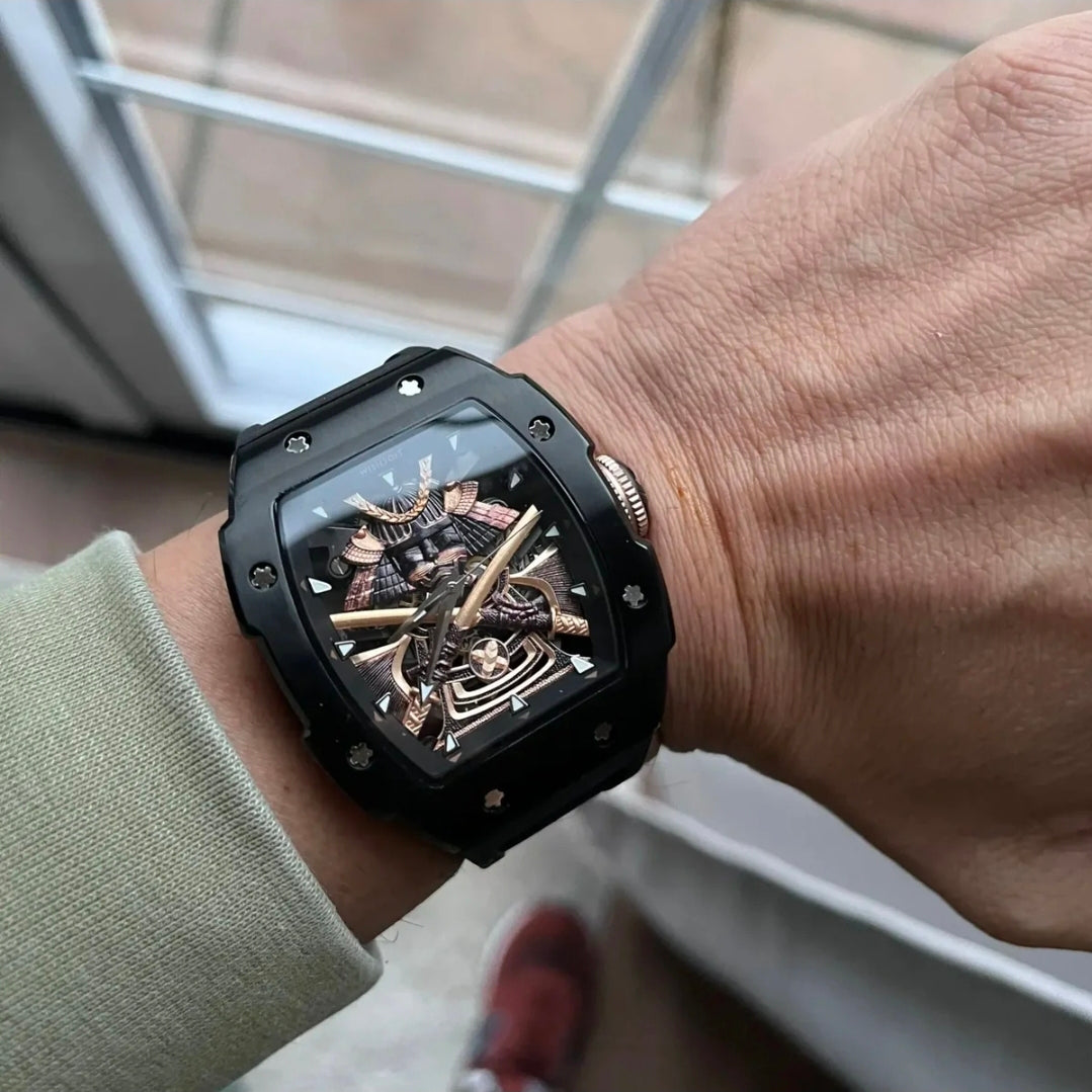 Wishdoit Armor Automatic Skeleton Watch-Limited Edition Luxury Timepiece