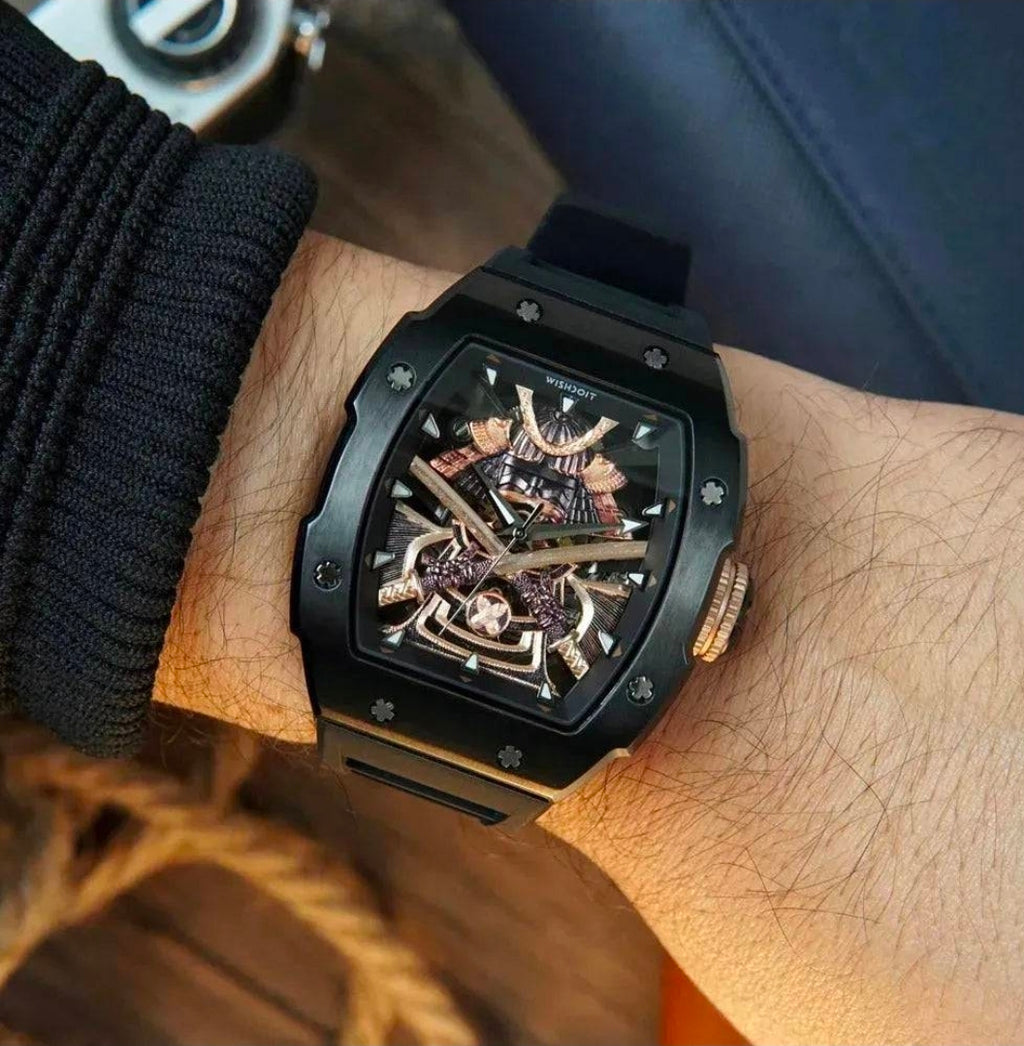 Wishdoit Armor Automatic Skeleton Watch-Limited Edition Luxury Timepiece