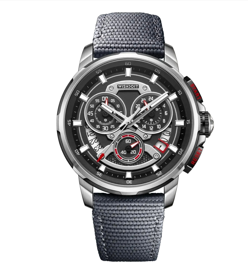Wishdoit GT Chronograph watch - Carrerra Gold Edition