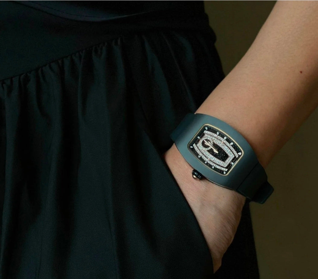 Wishdoit Celestia Ceramic Watch.- Women's Luxury Edtion