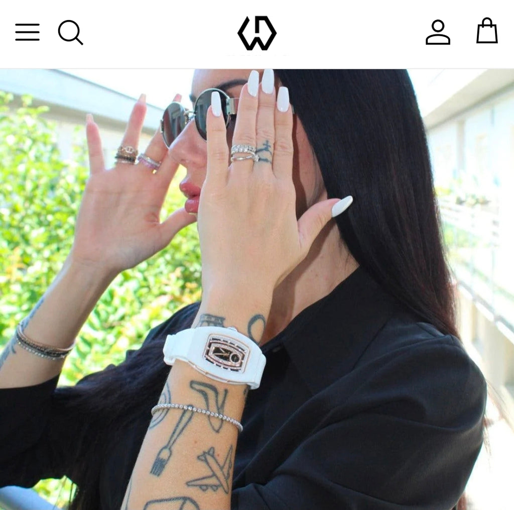 Wishdoit Celestia Ceramic Watch.- Women's Luxury Edtion