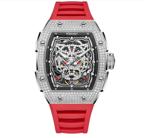 Snow Leopard Automatic & Luxury watch-Gold & Silver Edition