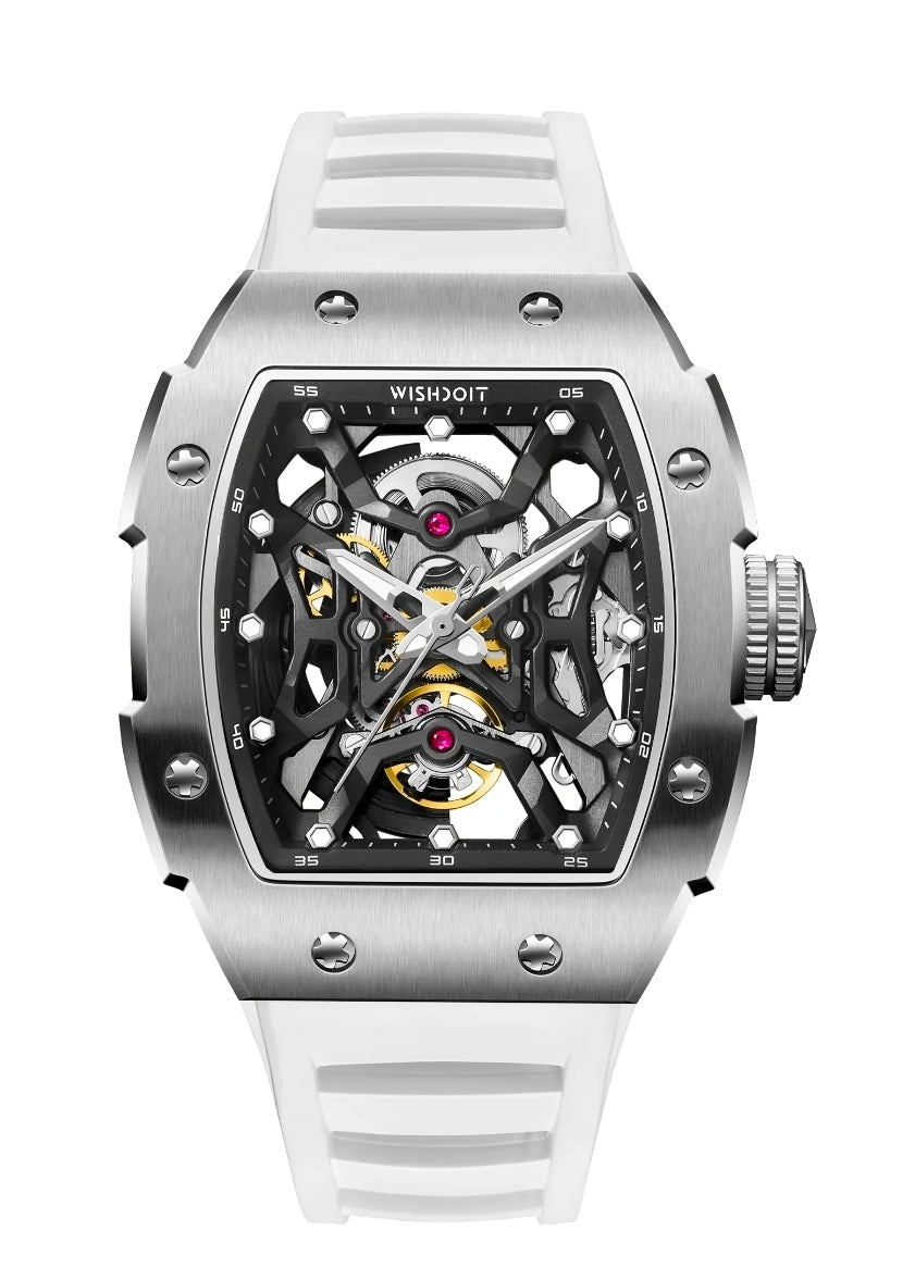 Wishdoit Aerial Prism  Skeleton Watch-Automatic Mechanical Luxury Timepiece