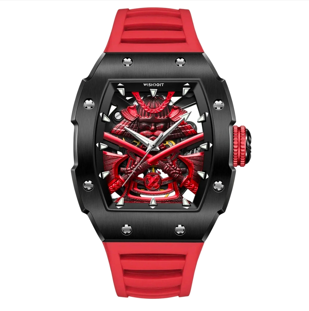 Wishdoit Armor Automatic Skeleton Watch-Limited Edition Luxury Timepiece