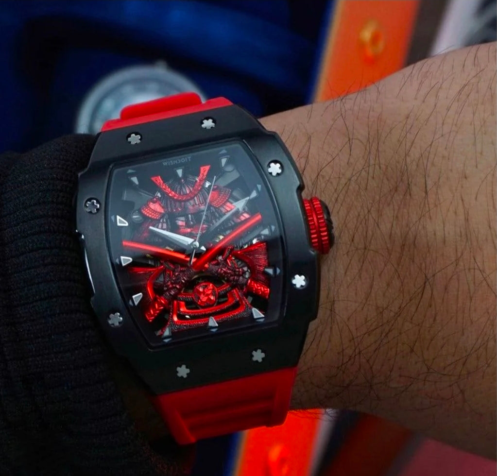 Wishdoit Armor Automatic Skeleton Watch-Limited Edition Luxury Timepiece